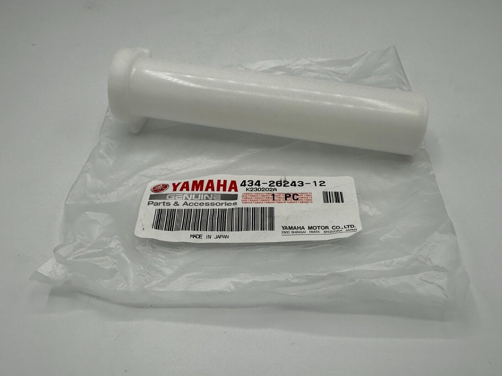 Yamaha Genuine OEM Authentic Throttle Guide Tube 434-26243-12-00