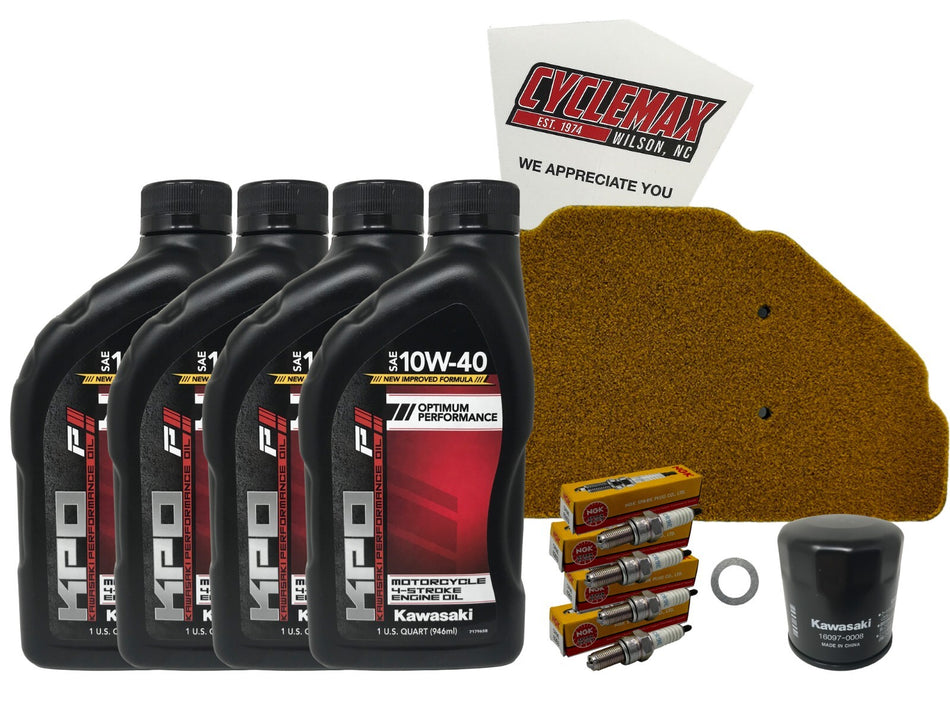 Standard Tune Up Kit w/ Plugs fits 1998-2002 Kawasaki Ninja ZX-6R