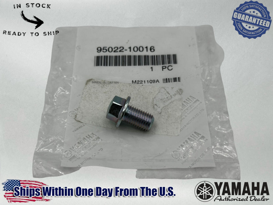 Yamaha OEM Flange Bolt 95022-10016-00 - YZ125 YZ250F YZ450F WR250F WR450F