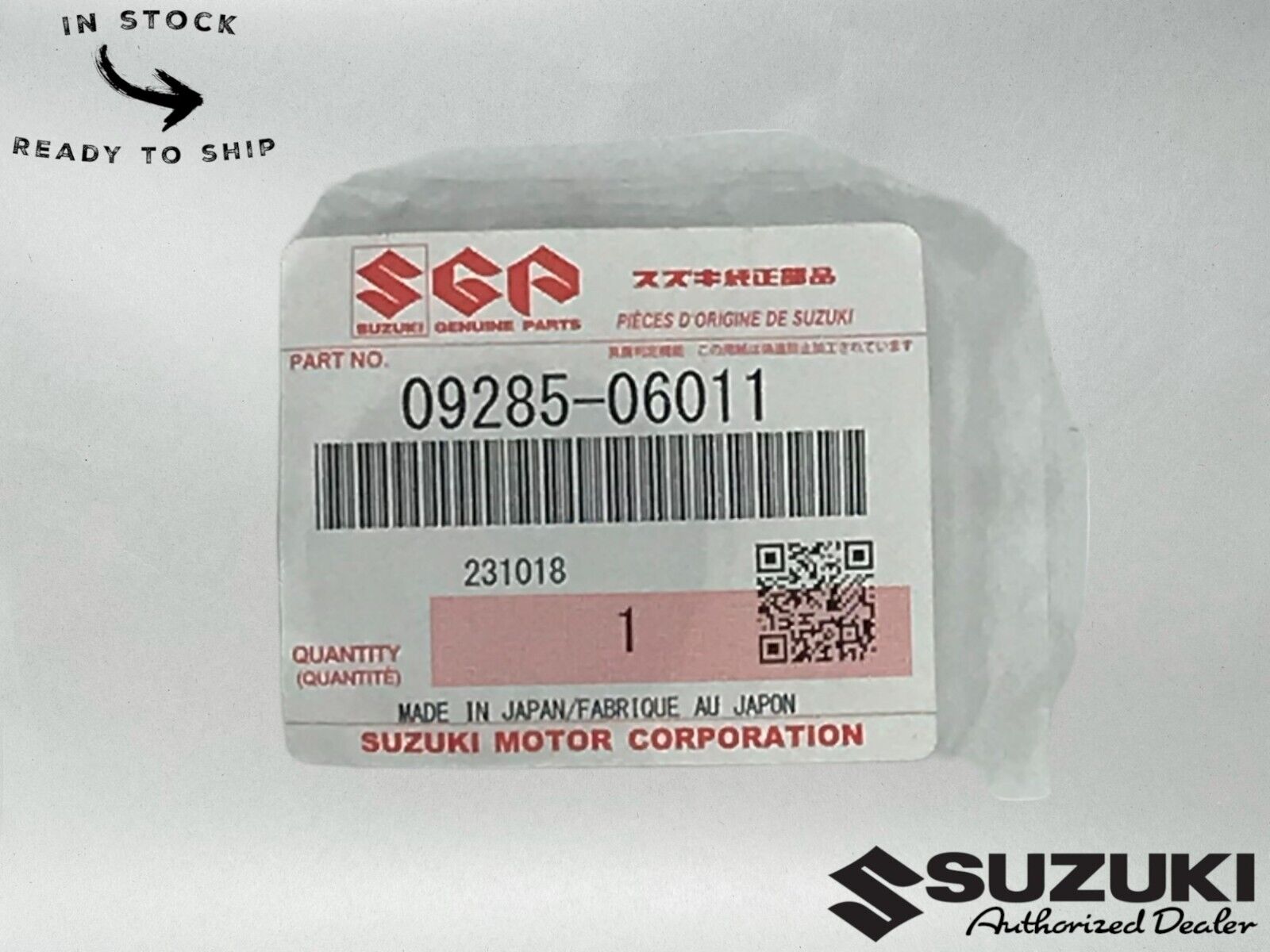 Suzuki Genuine OEM Push Rod Oil Seal 09285-06011