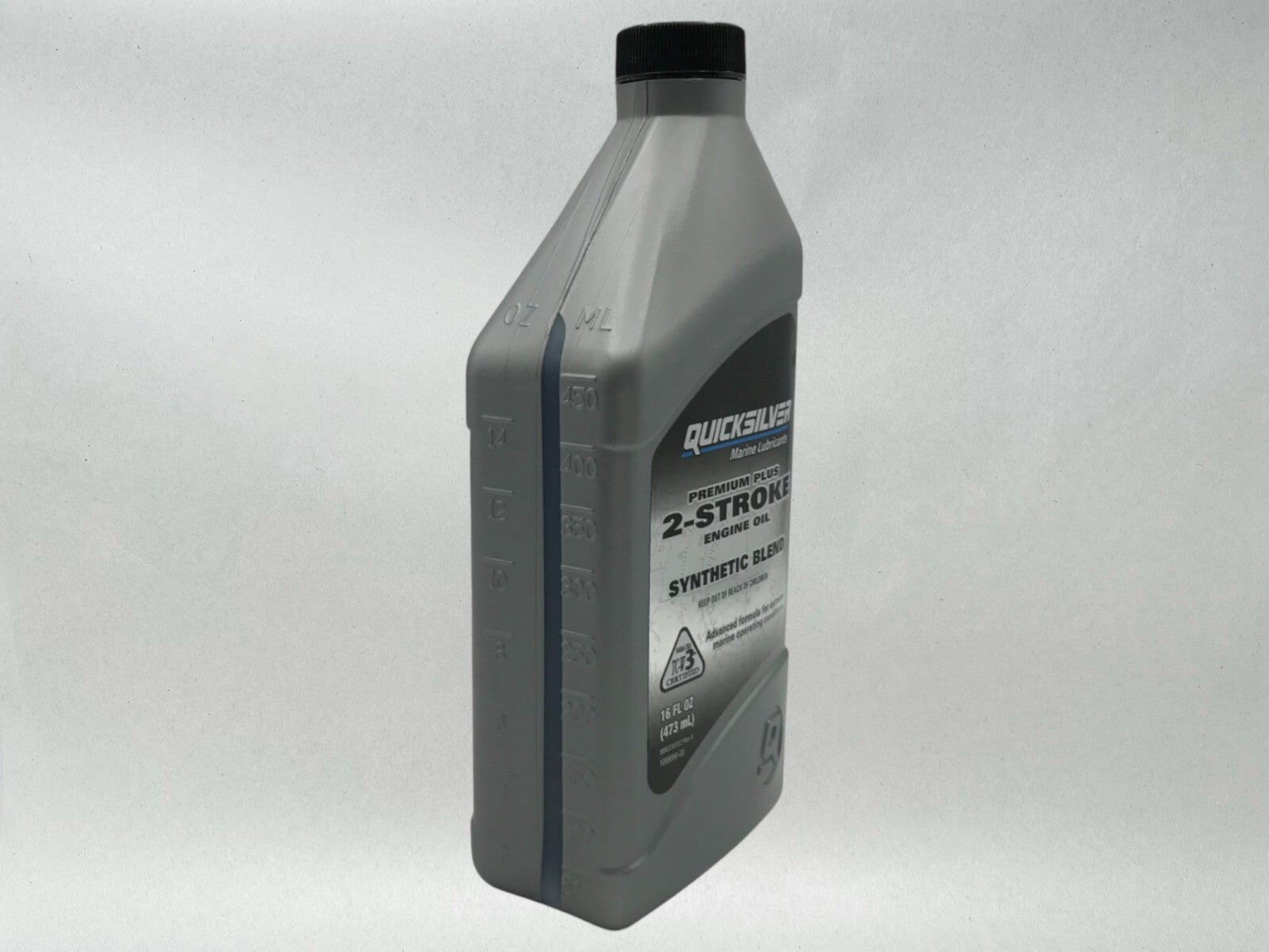 Quicksilver OEM Premium Plus 2-Stroke Semi Synthetic Oil Pints 858025Q01 3 Pack