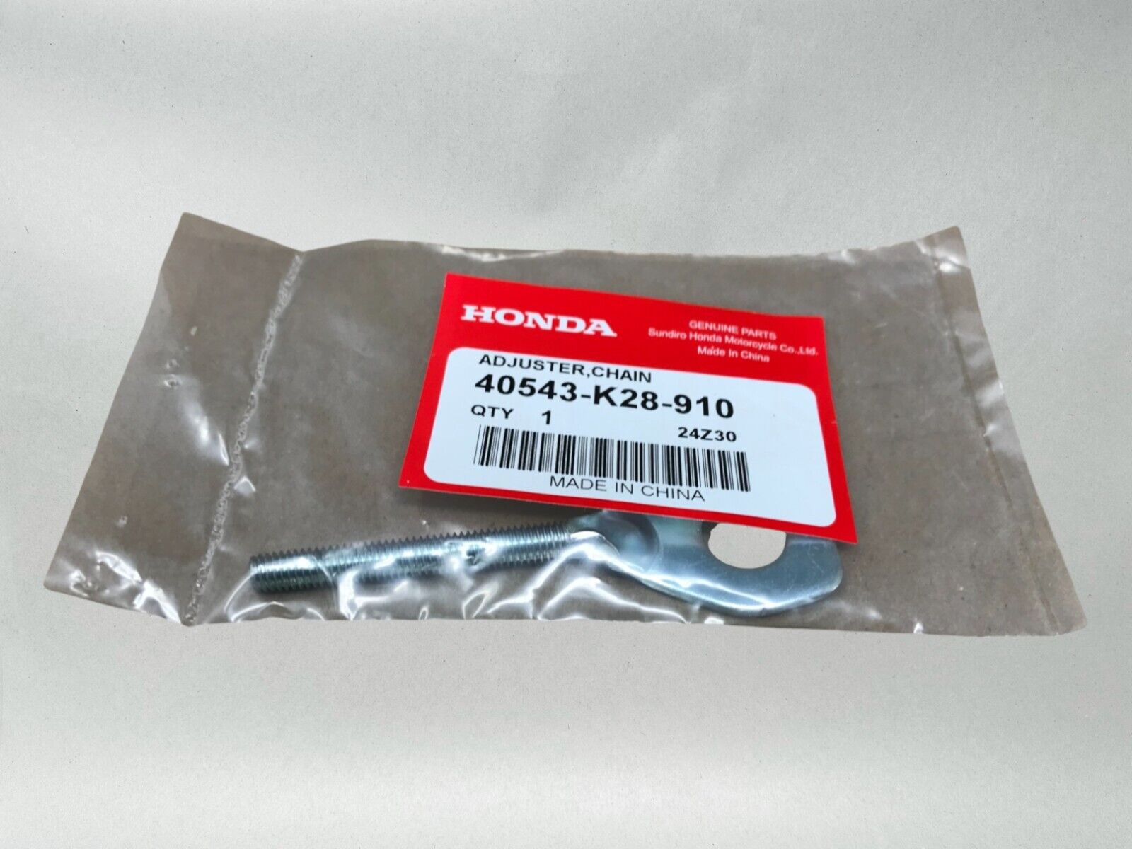 Honda OEM Chain Adjuster X2 CRF125F 2014-2023 40543-K28-910