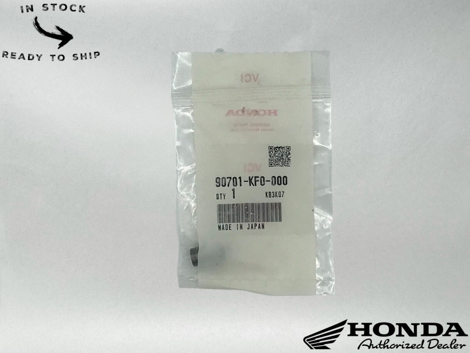 Honda Genuine OEM Dowel Pin (10X18) 90701-KF0-000