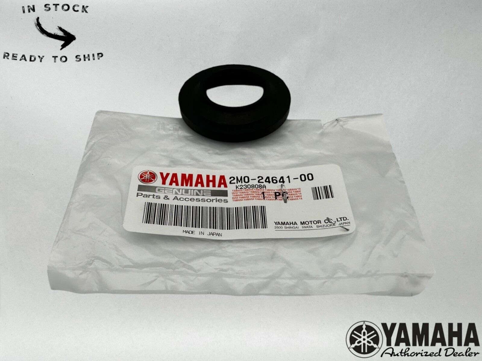 Yamaha Genuine OEM Cap Gasket 2M0-24641-00-00