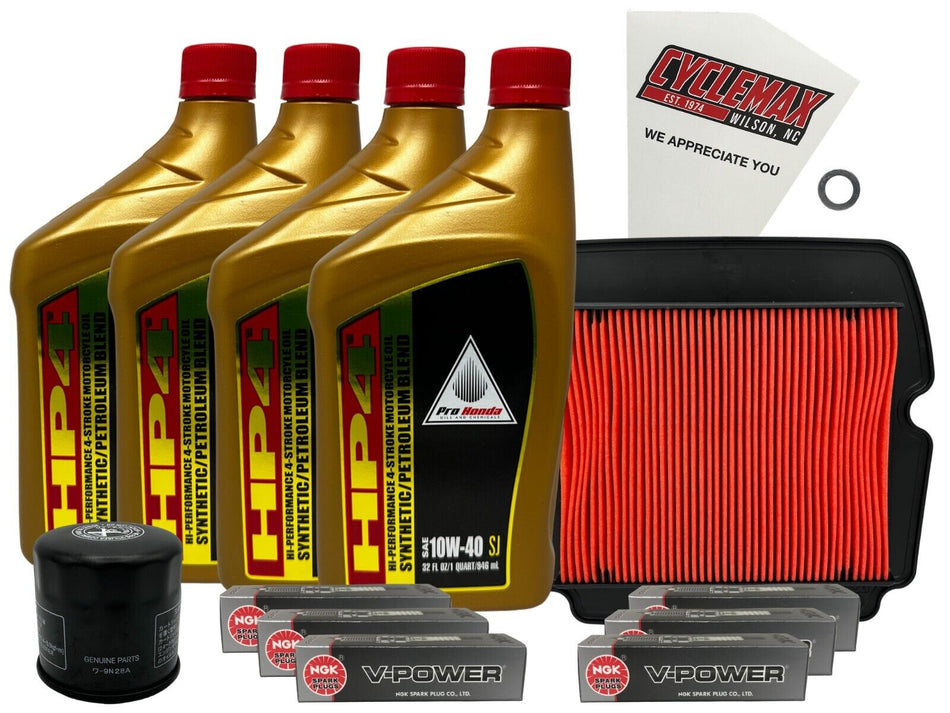 Cyclemax SS Tune-Up Kit fits 2001-2014 Honda GL 1800 GL1800 Goldwing w/ Plugs
