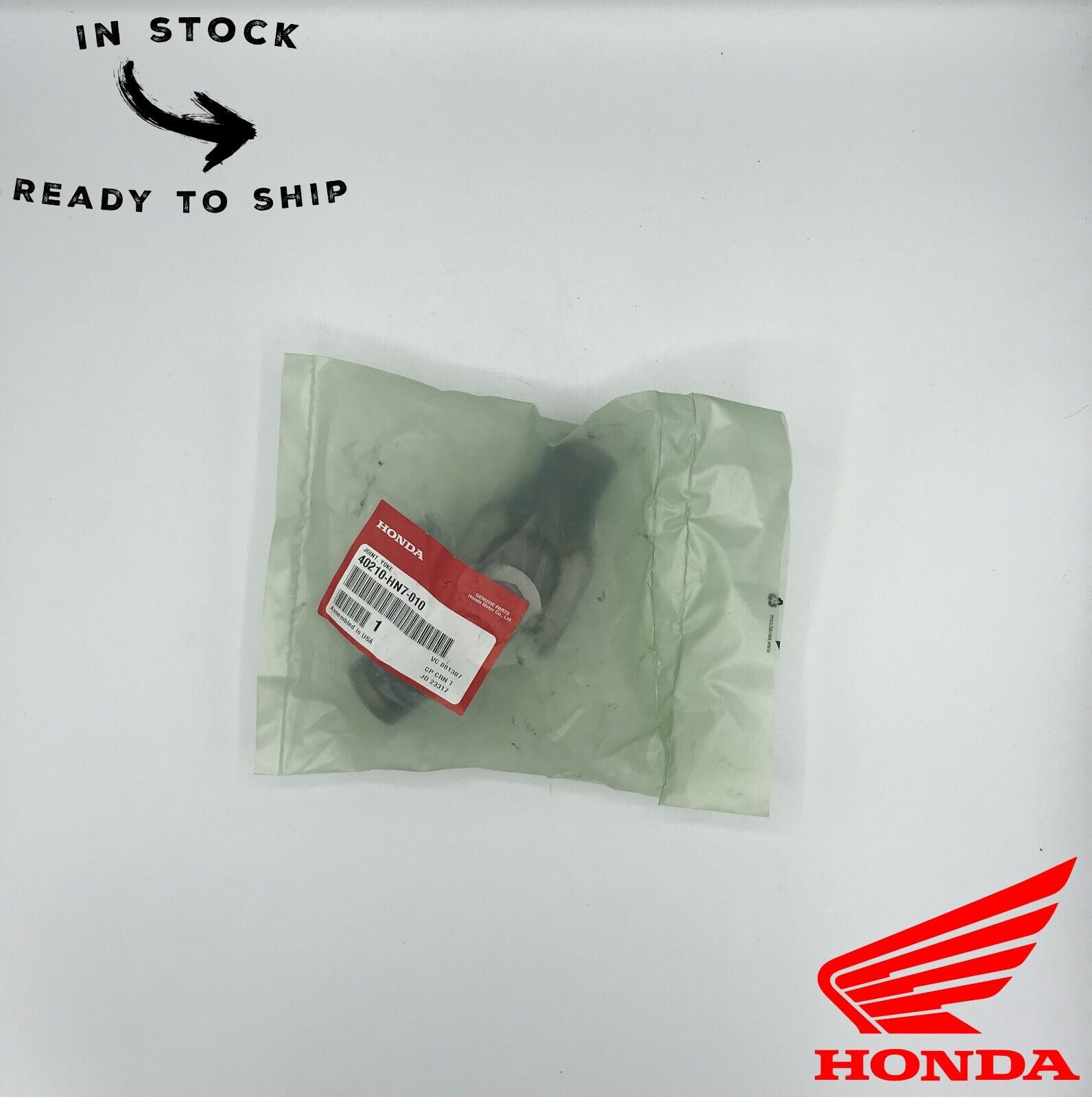 Genuine OEM Honda Final Driveshaft U-Joint Yoke 40210-HN7-010