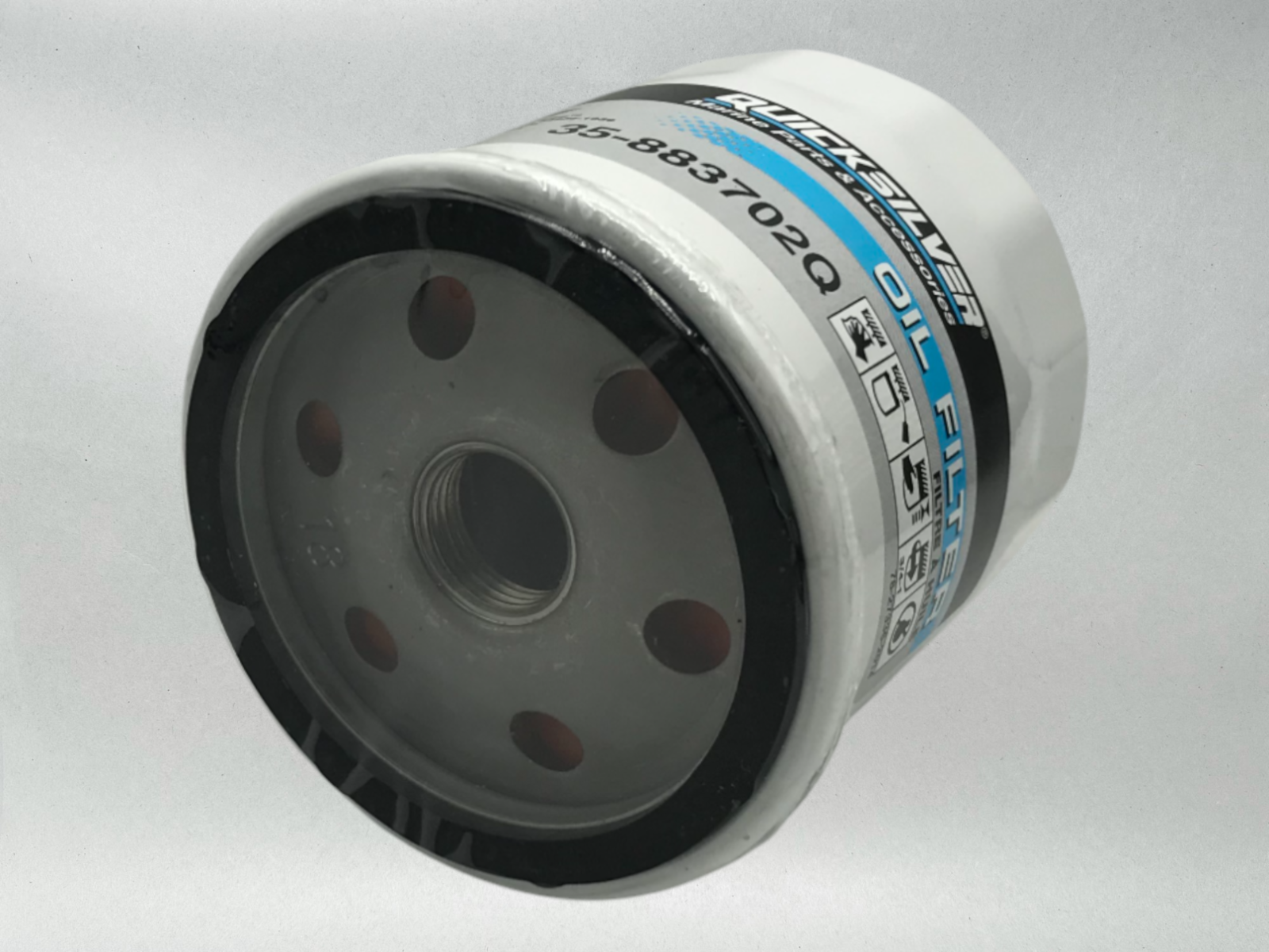 Quicksilver Genuine OEM Authentic Oil Filters 35-883702Q 6 Pack