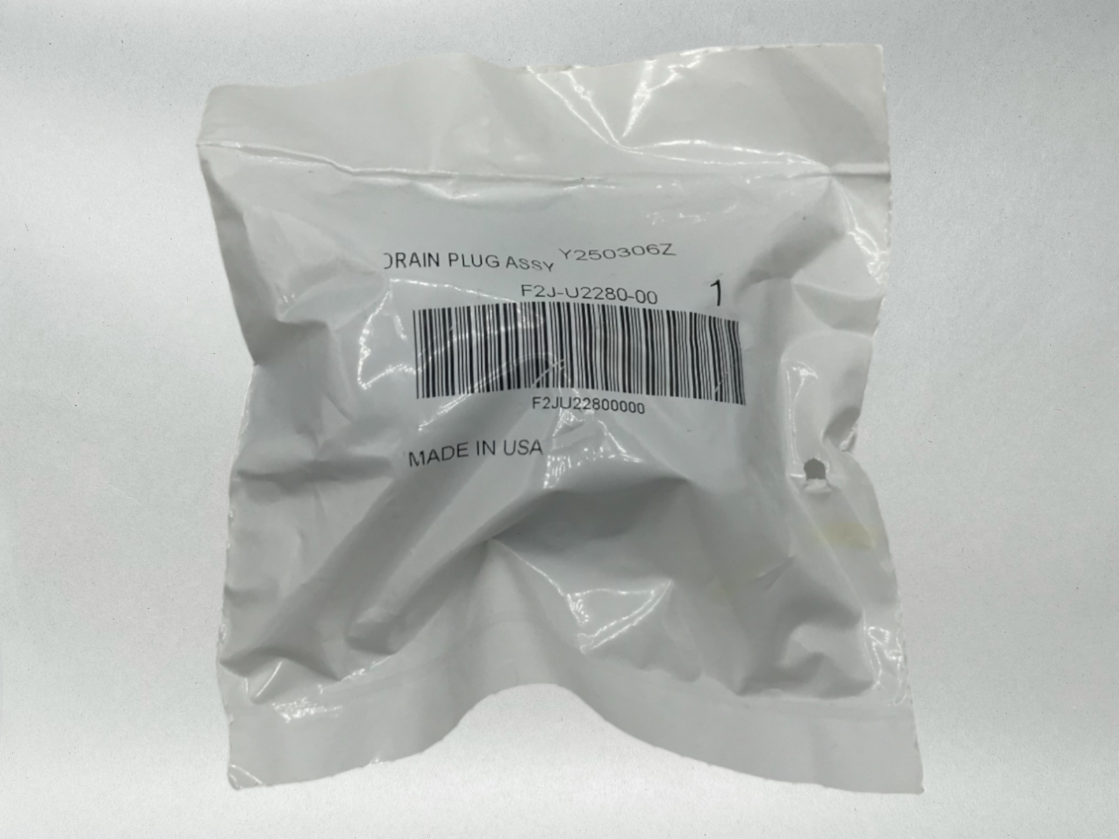 Yamaha Marine OEM Drain Plug Assembly 2014-15 AR240 AR190 242 F2J-U2280-00-00