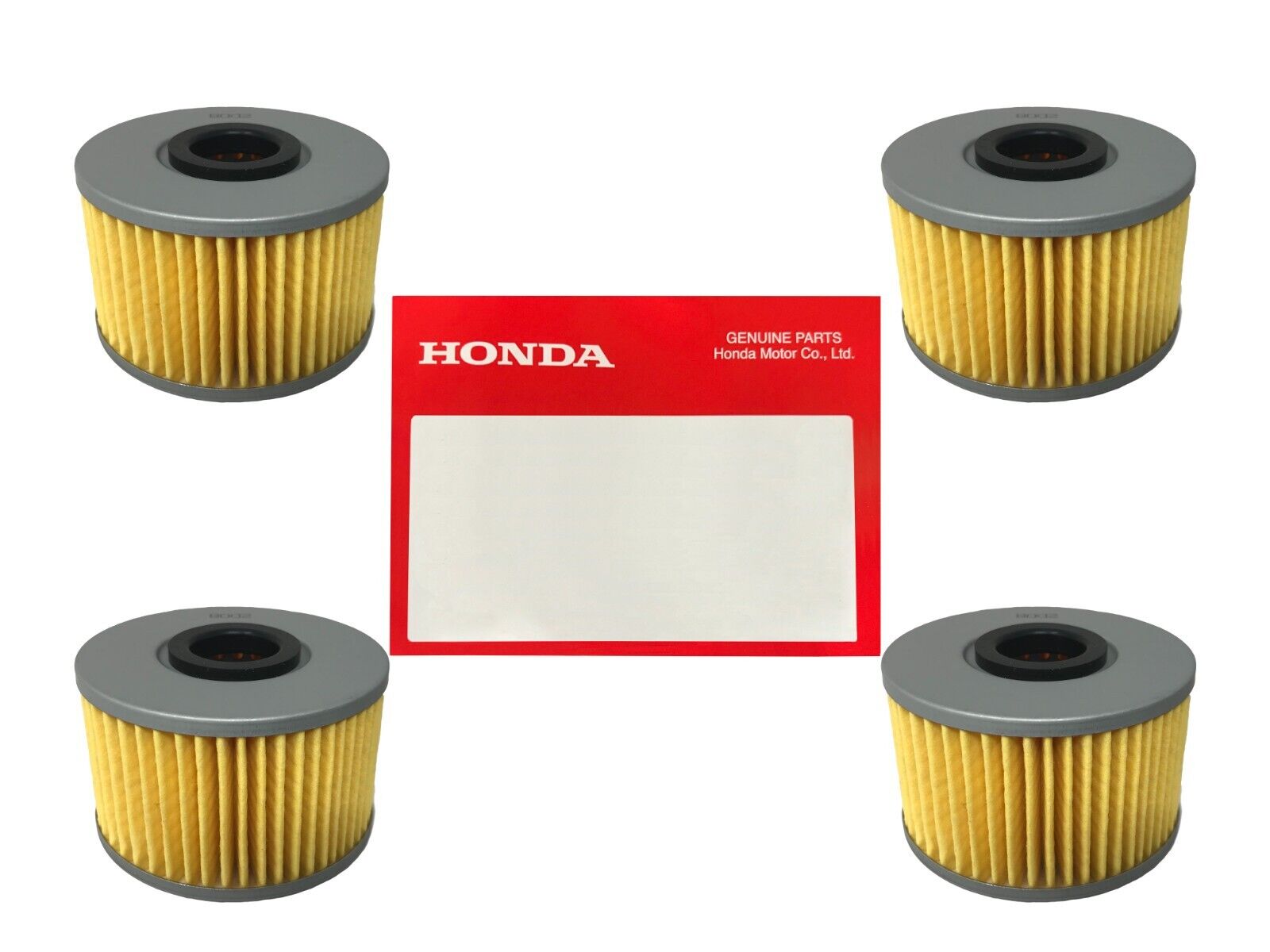 4 Pack OEM Honda Oil Filter 15412-HP7-A01 Fits PIONEER SXS1000 TALON