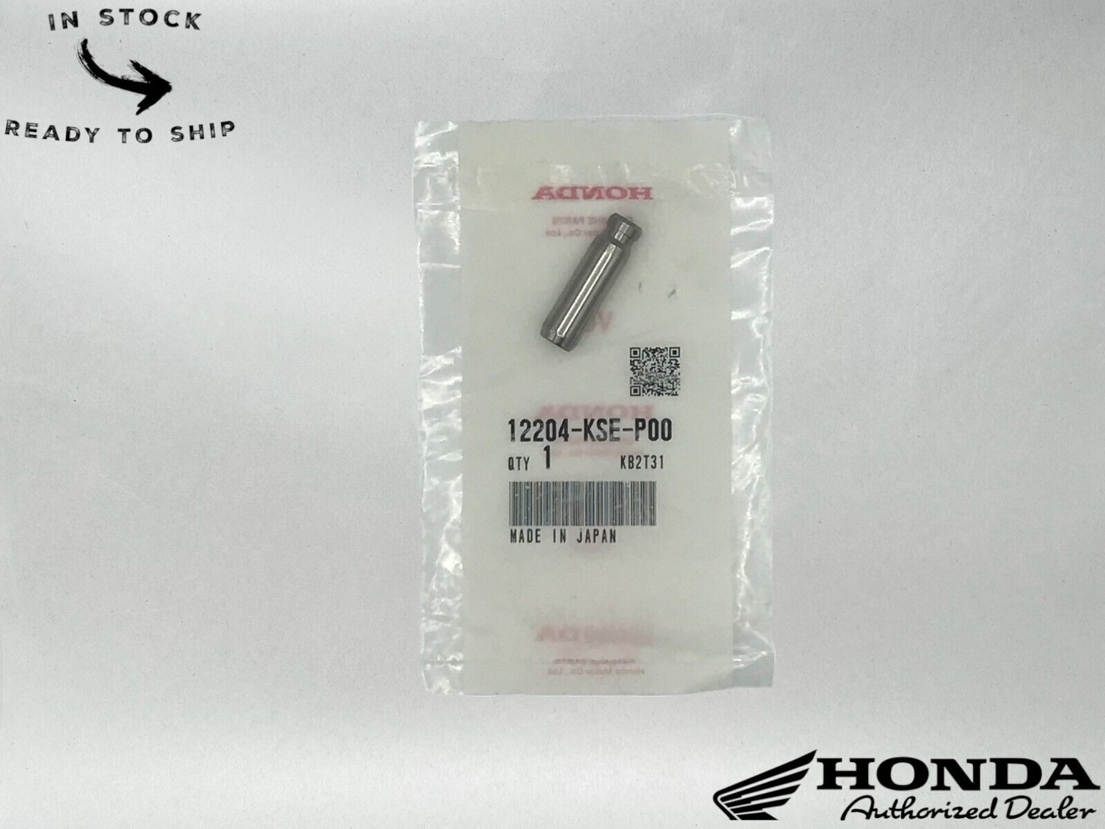 Honda Genuine OEM Valve Guide 12204-KSE-P00