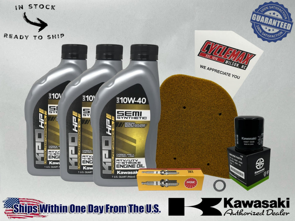 Semi-Synthetic KPO Tune-Up Kit fits 2002-2003 Kawasaki PRAIRIE 650