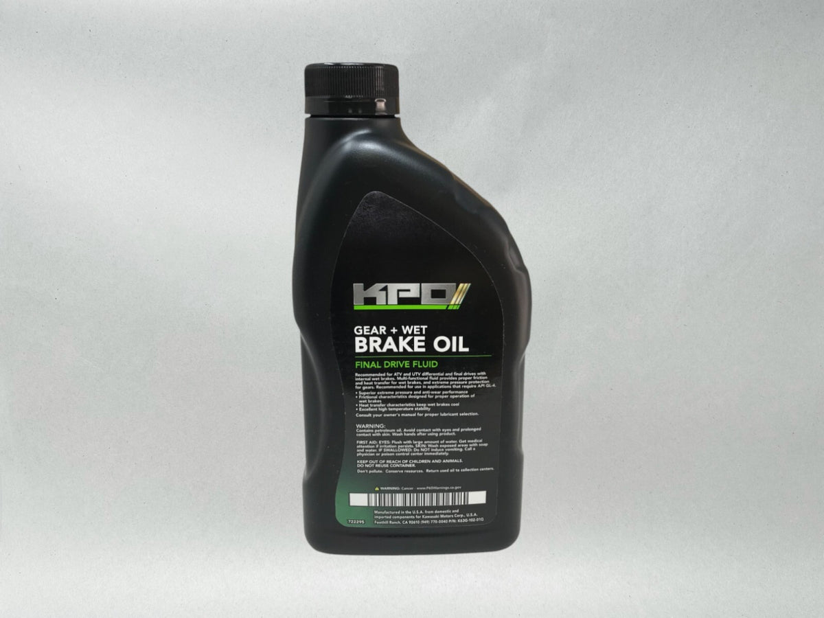 Kawasaki OEM Authentic Gear And Wet Brake Oil, 1 Quart K63G-102-01Q