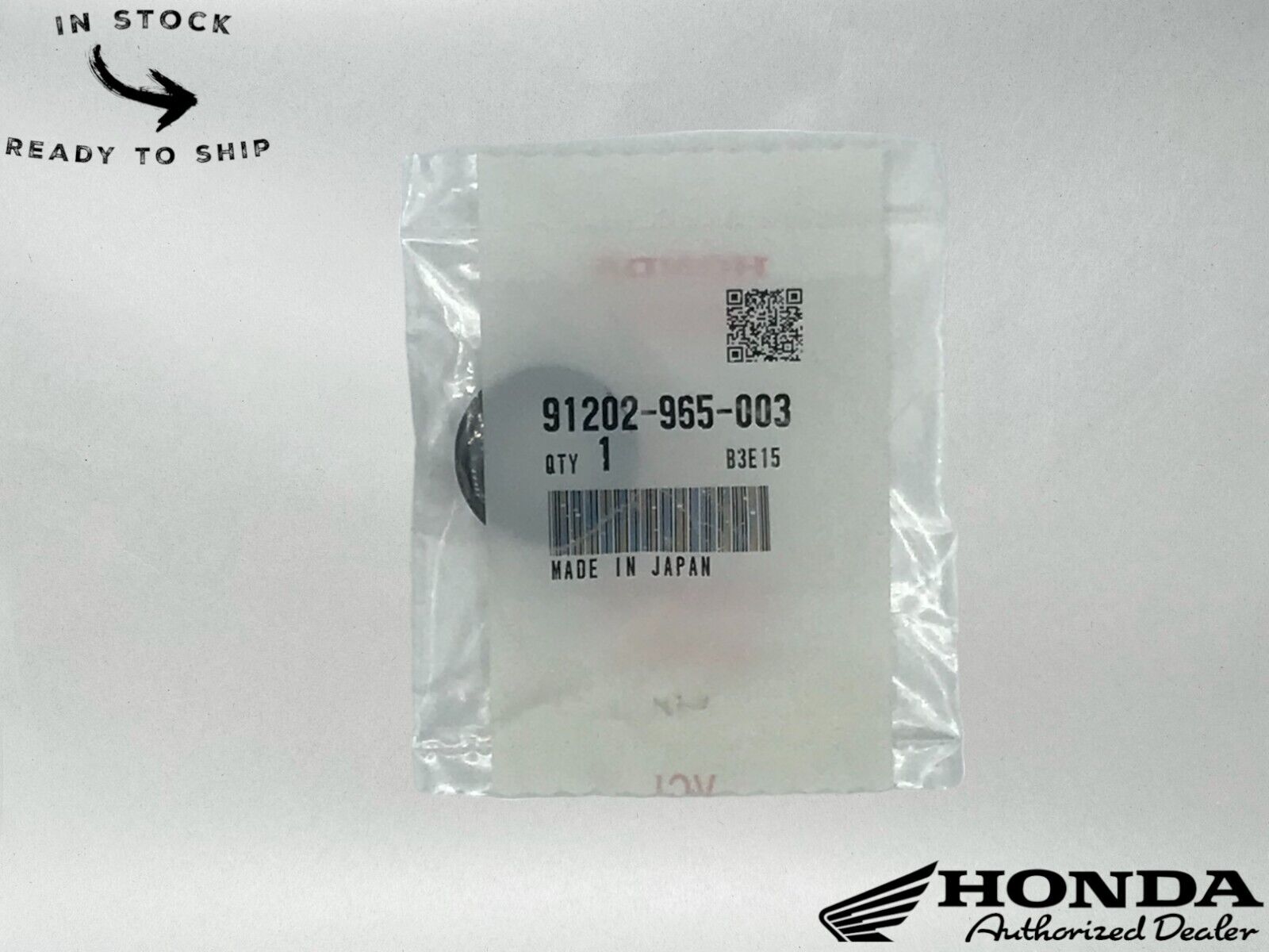 Honda Genuine OEM Oil Seal (14X28X7) 91202-965-003