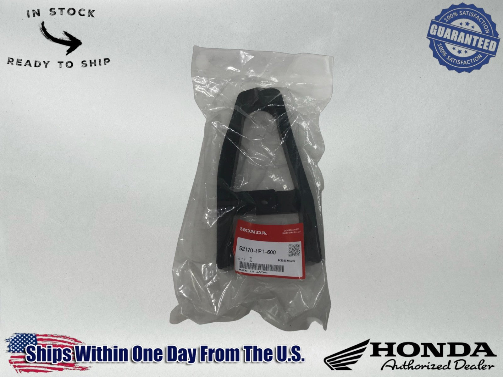 Honda OEM Ft Swing Arm Chain Slider Buffer 04-14 TRX450 52170-HP1-600