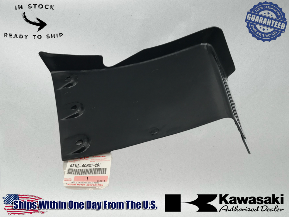Suzuki Genuine OEM 1987-06 QUADSPORT LT 80 RH REAR FENDER BODY 63112-40B01-291