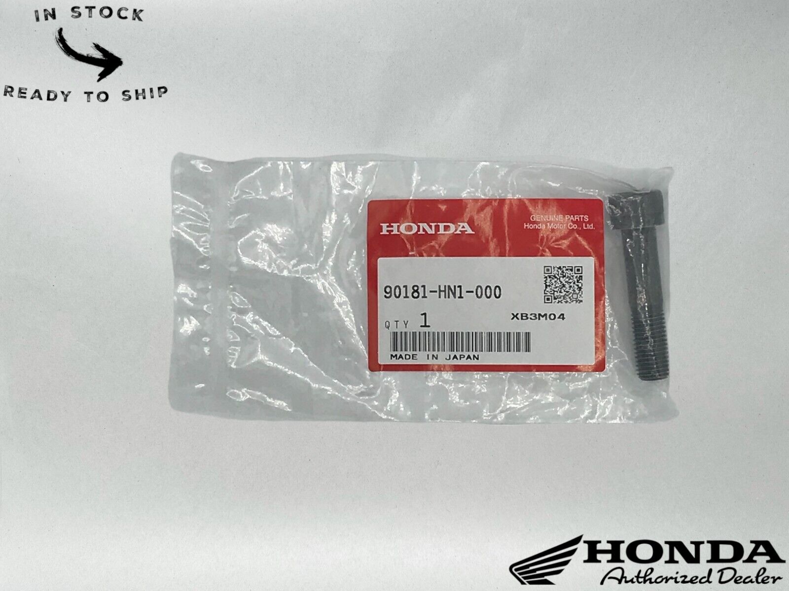 Honda Genuine OEM Socket Bolt (10X45) 90181-HN1-000