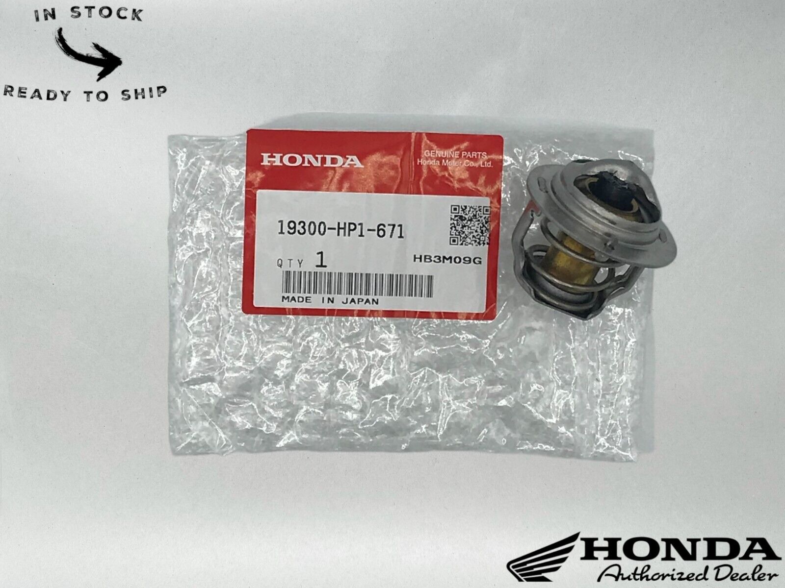 Honda Genuine OEM Thermostat 19300-HP1-671