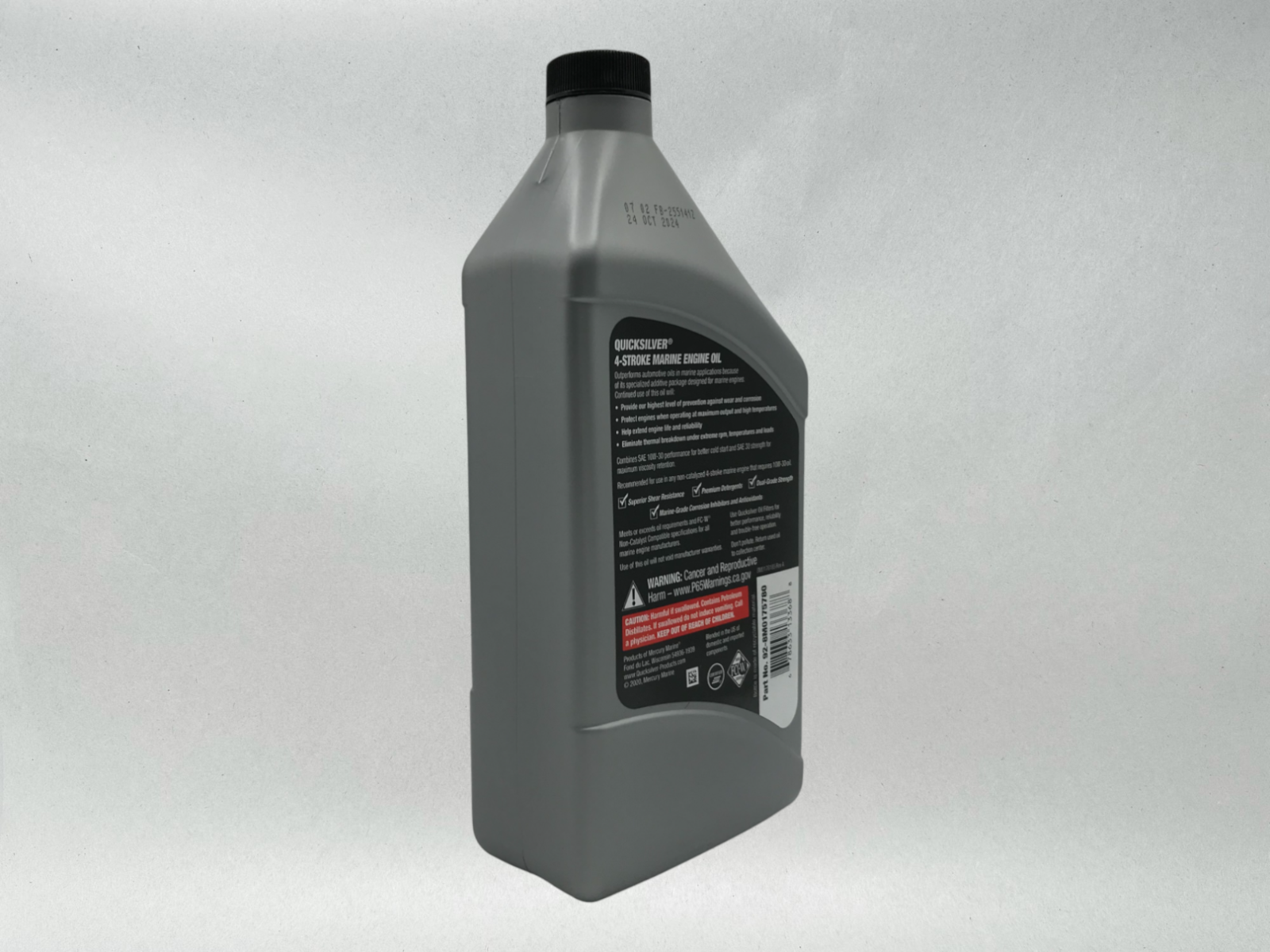 Quicksilver OEM Full Synthetic 10W30 Marine Oil Quarts 92-8M0175780 2 Pack
