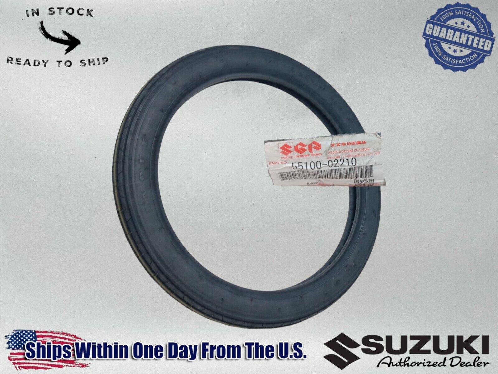 Suzuki Genuine OEM Authentic  Tire Front  55100-02210