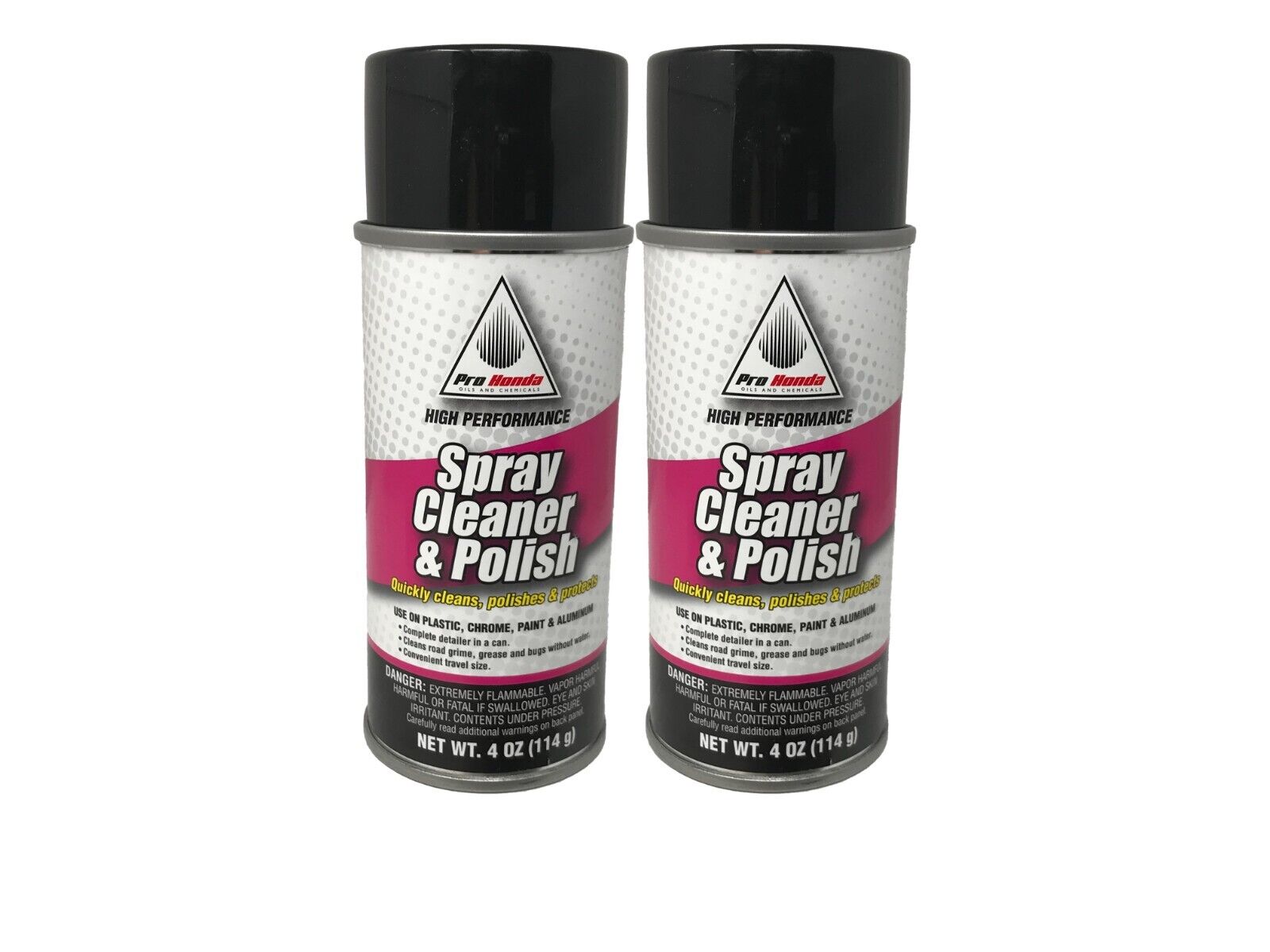 Honda Genuine OEM Pro Honda 4oz Spray Cleaner and Polish 08732-SCPSM - 2 Pack