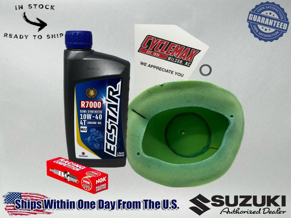 SS 10W40 R7000 Transmission Oil Tune-Up Kit for 1996-2000 Suzuki RM125