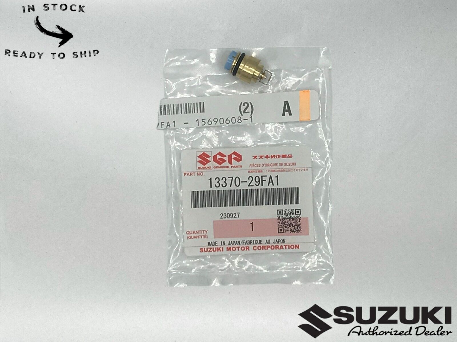 Suzuki Genuine OEM Carburator Float Needle & Seat 13370-29FA1