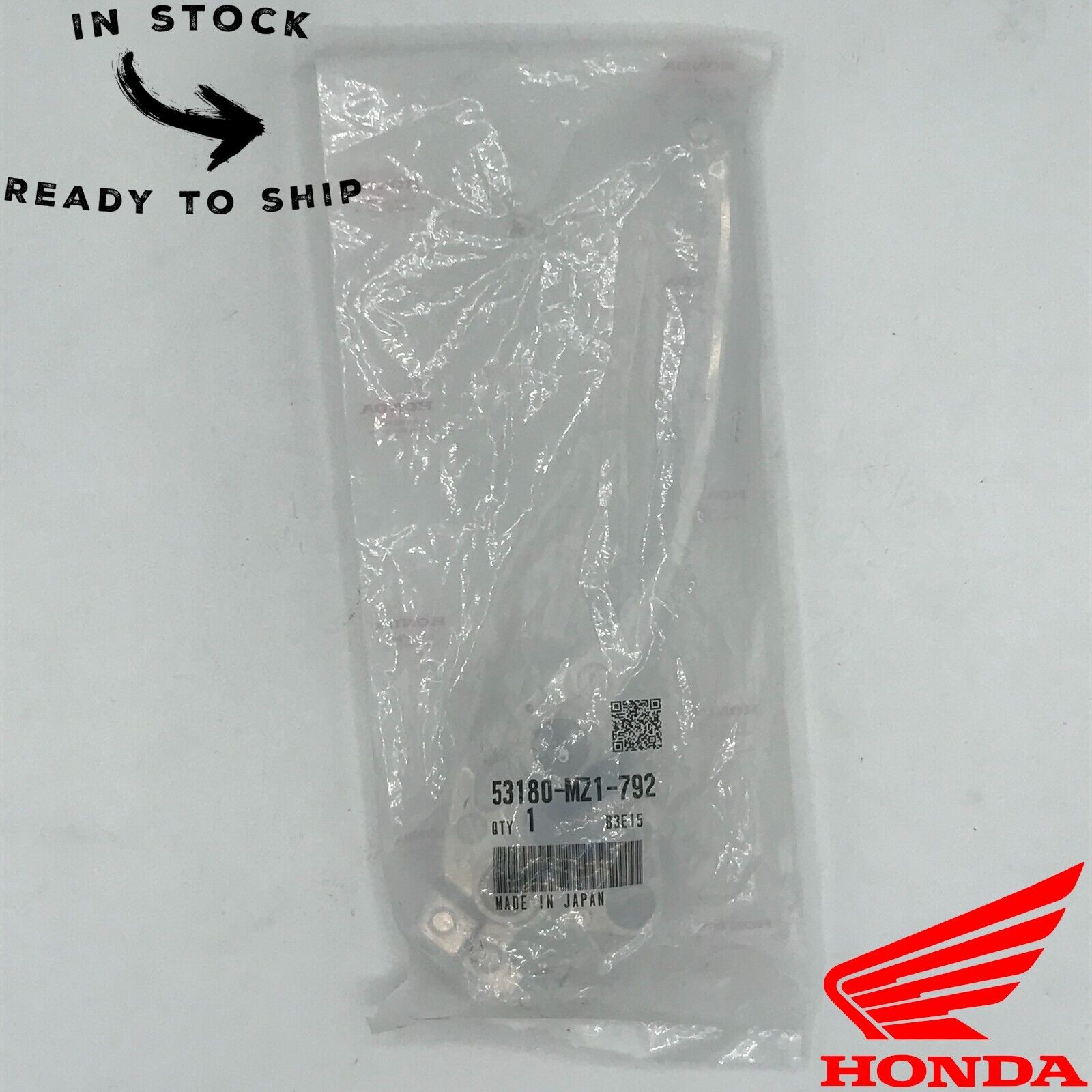 Genuine OEM Honda Left Clutch Lever 53180-MZ1-792