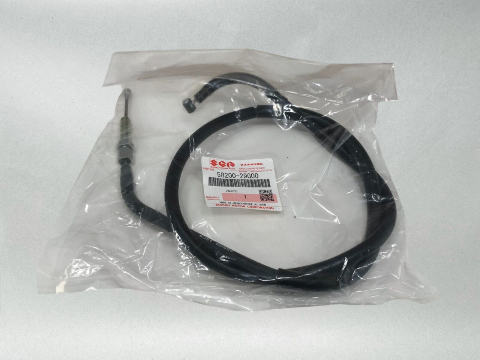 Suzuki Genuine OEM GSXR GSX-R 600 750 CLUTCH CABLE ASSEMBLY 58200-29G00