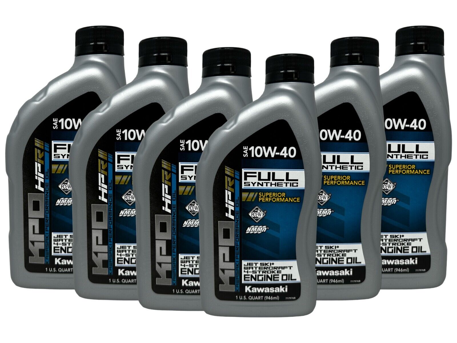 Kawasaki Genuine OEM KPO Full Synthetic Jet Ski Oil K61022-500-01Q - 6 Quarts