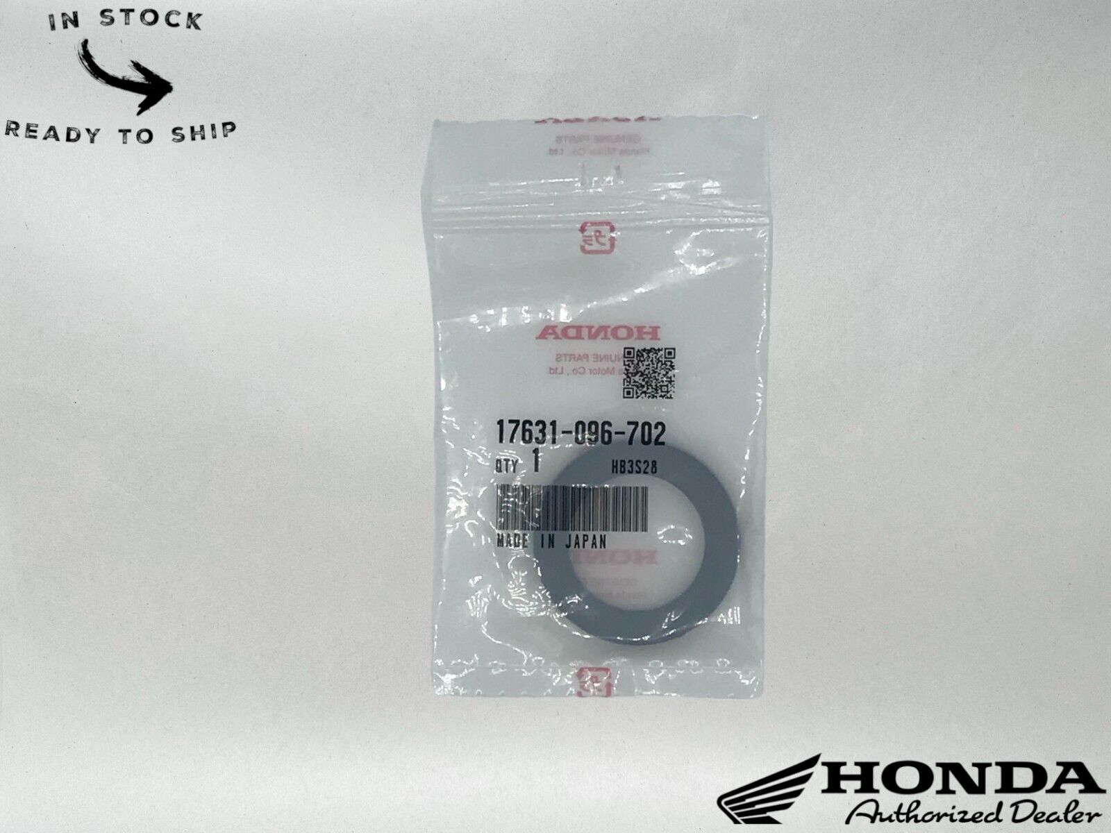 Honda Genuine OEM Gasket 17631-096-702