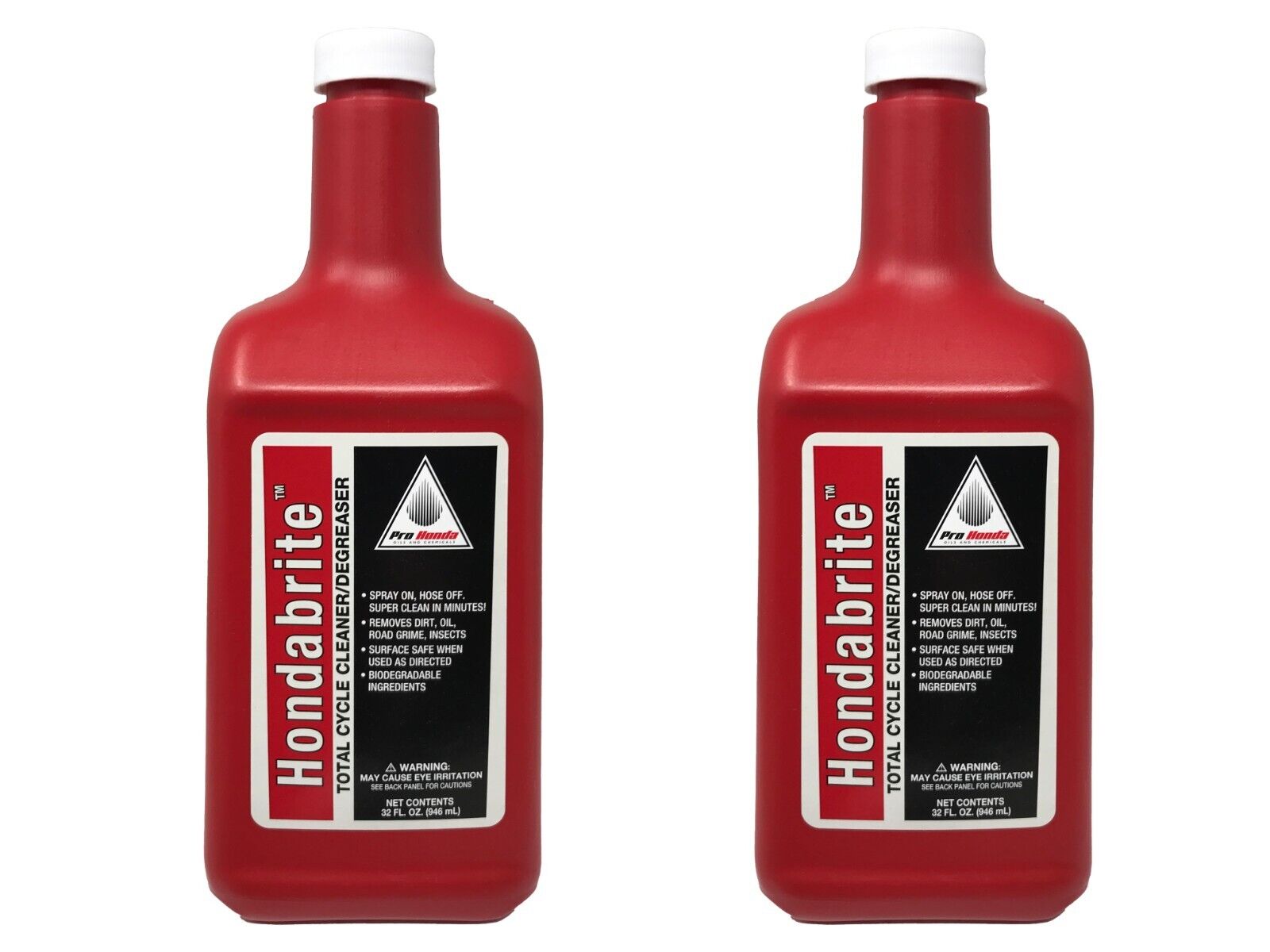 Honda Genuine OEM Hondabrite Total Cycle Cleaner/Degreaser 08732-0032 - 2 Pack