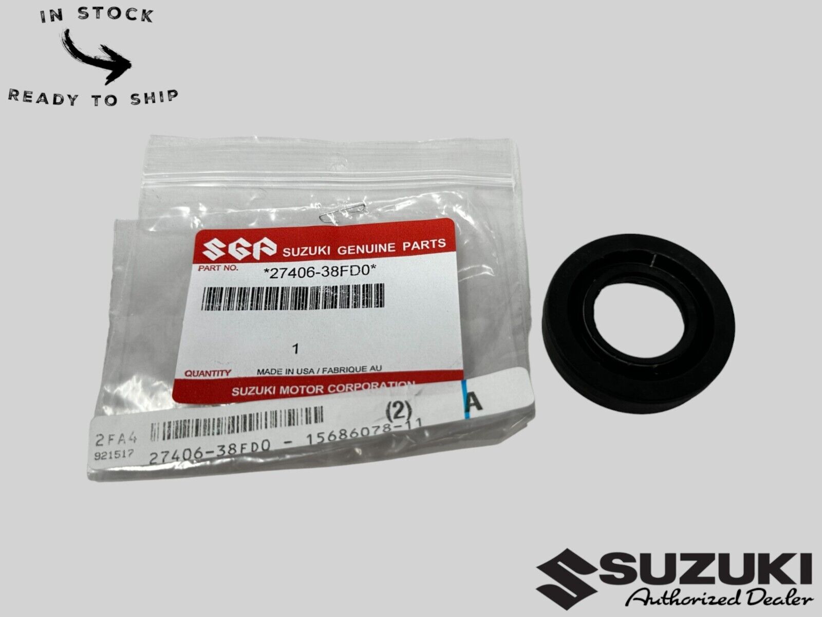 Suzuki Genuine OEM Oil Seal 27406-38FD0