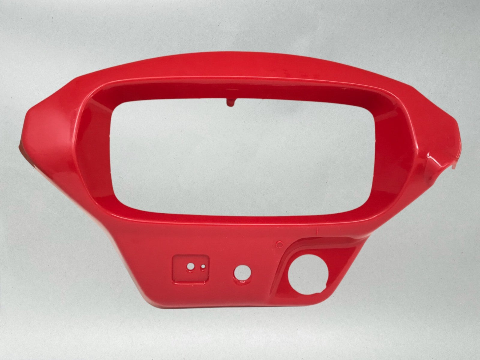 Honda OEM UPPER METER COVER 2006-23 TRX680 RINCON PATRIOT RED 53205-HN8-A60ZB