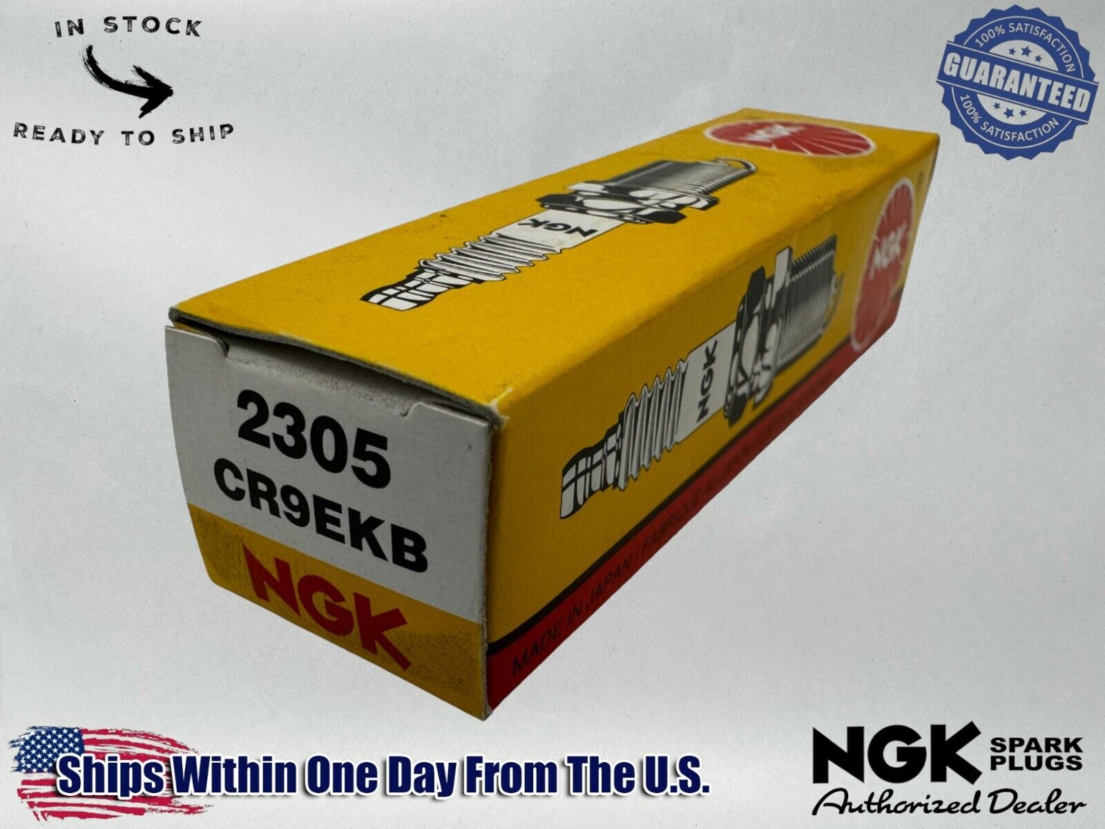 NGK Genuine OEM Authentic Spark Plug CR9EKB