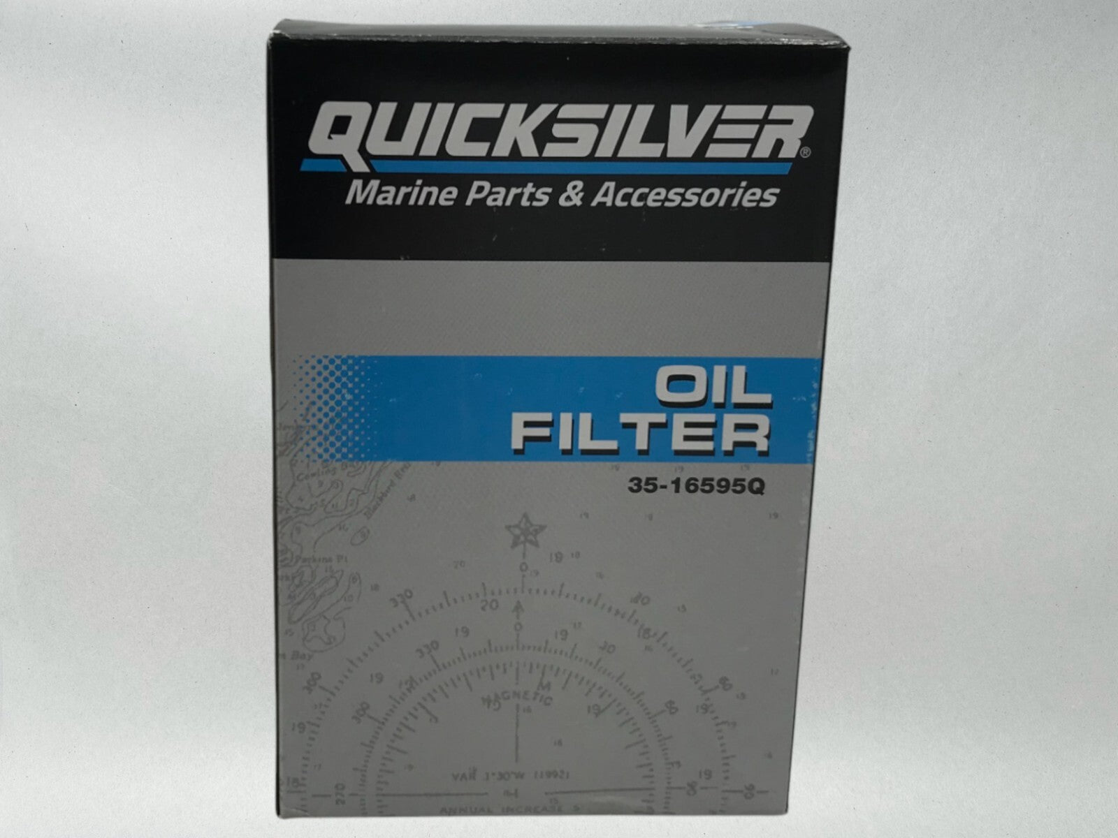 Quicksilver Genuine OEM Authentic Oil Filters 35-16595Q 3 Pack