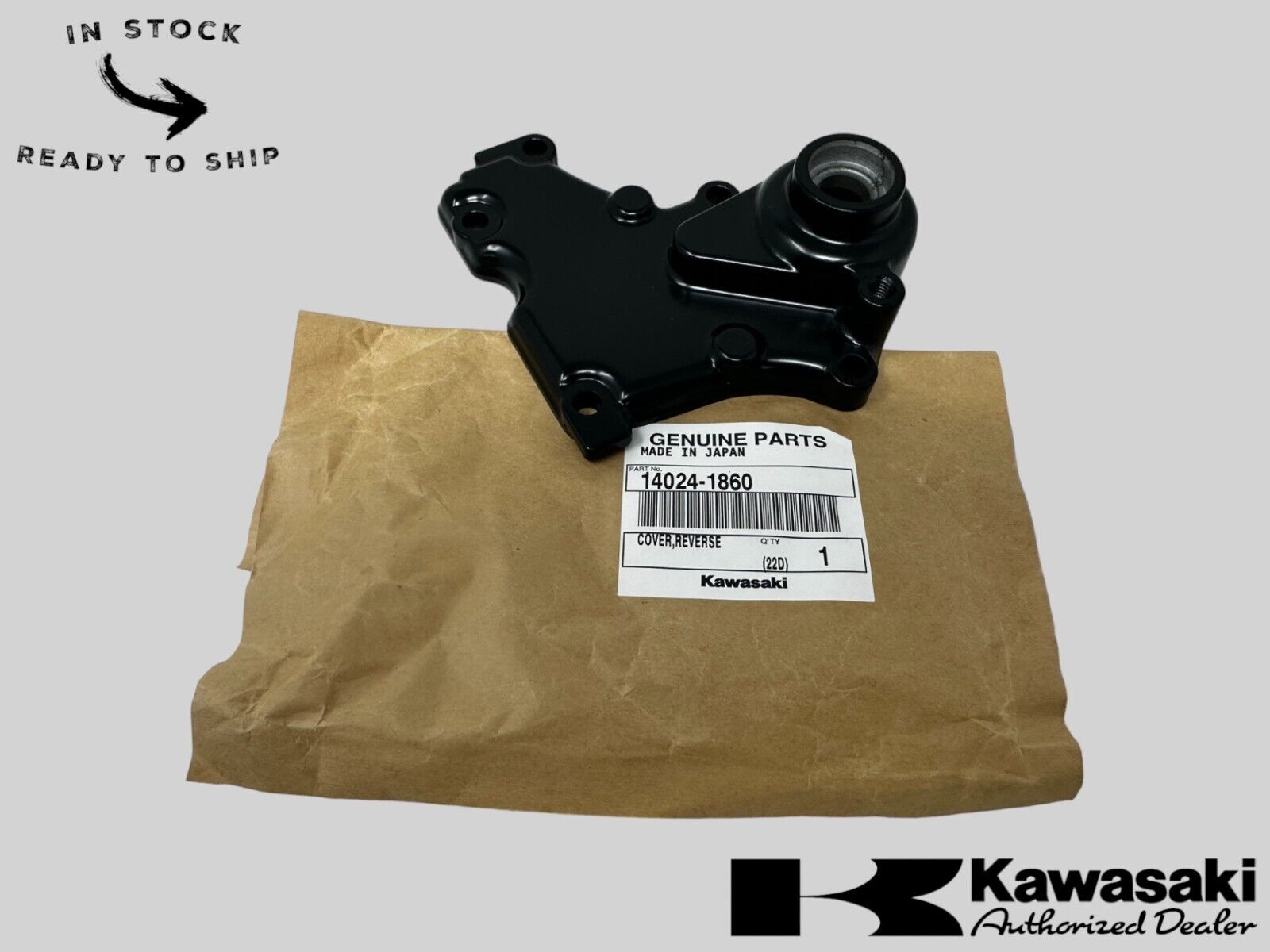 Kawasaki Genuine OEM Reverse Cover 14024-1860