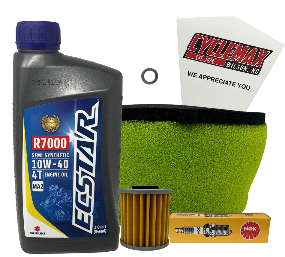 Semi-Synthetic Tune Up Kit w/ Spark Plug fits 2007-2018 Suzuki RM-Z250