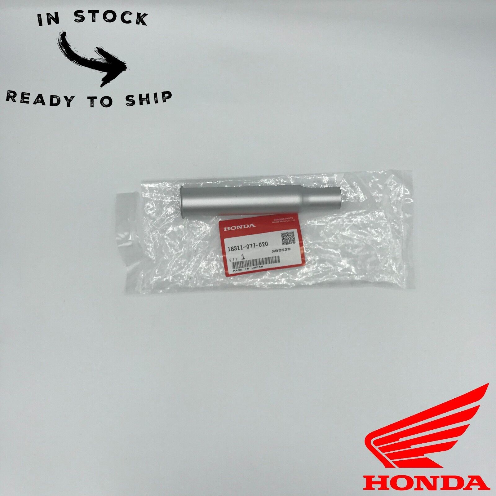 Genuine OEM Honda Exhaust Muffler Baffle 18311-077-020