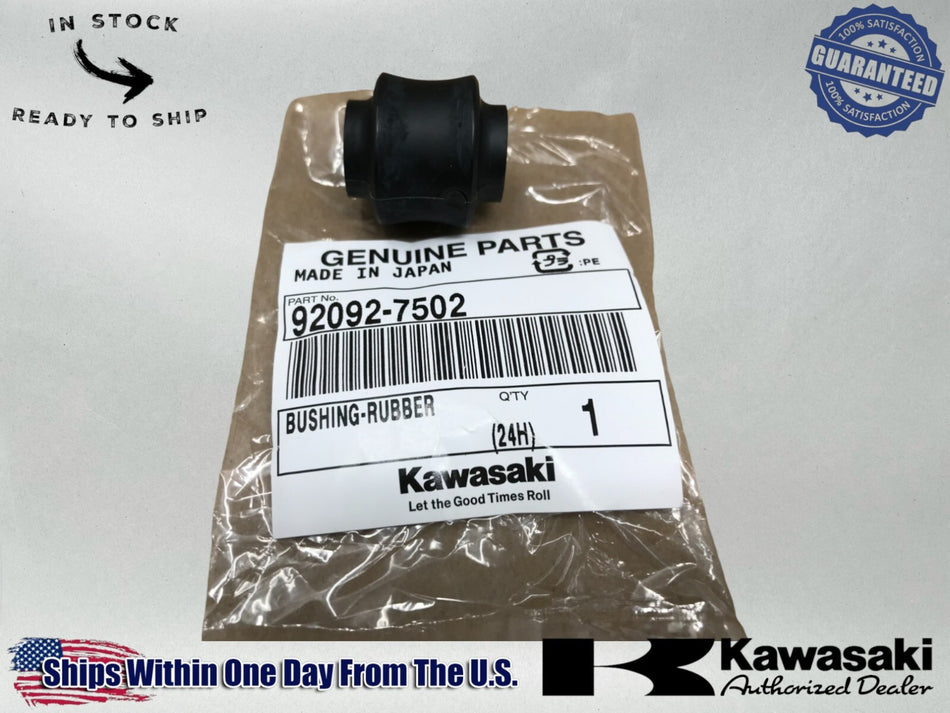Kawasaki OEM Authentic 2010-2023 Mule Rubber Bushing 92092-7502 1