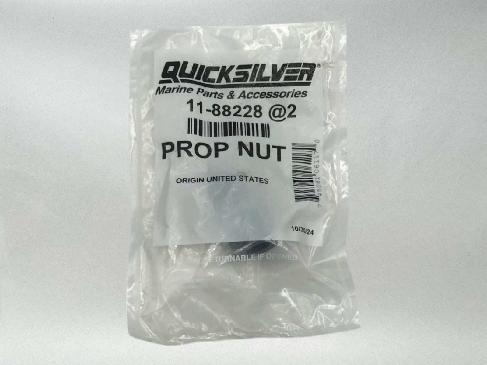 Mercury Genuine OEM Authentic Marine/Mercruiser Propeller Nut 11-88228