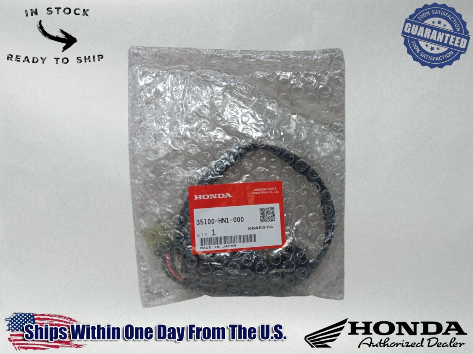 Honda Genuine OEM Authentic Ignition Keys Switch  35100-HN1-000