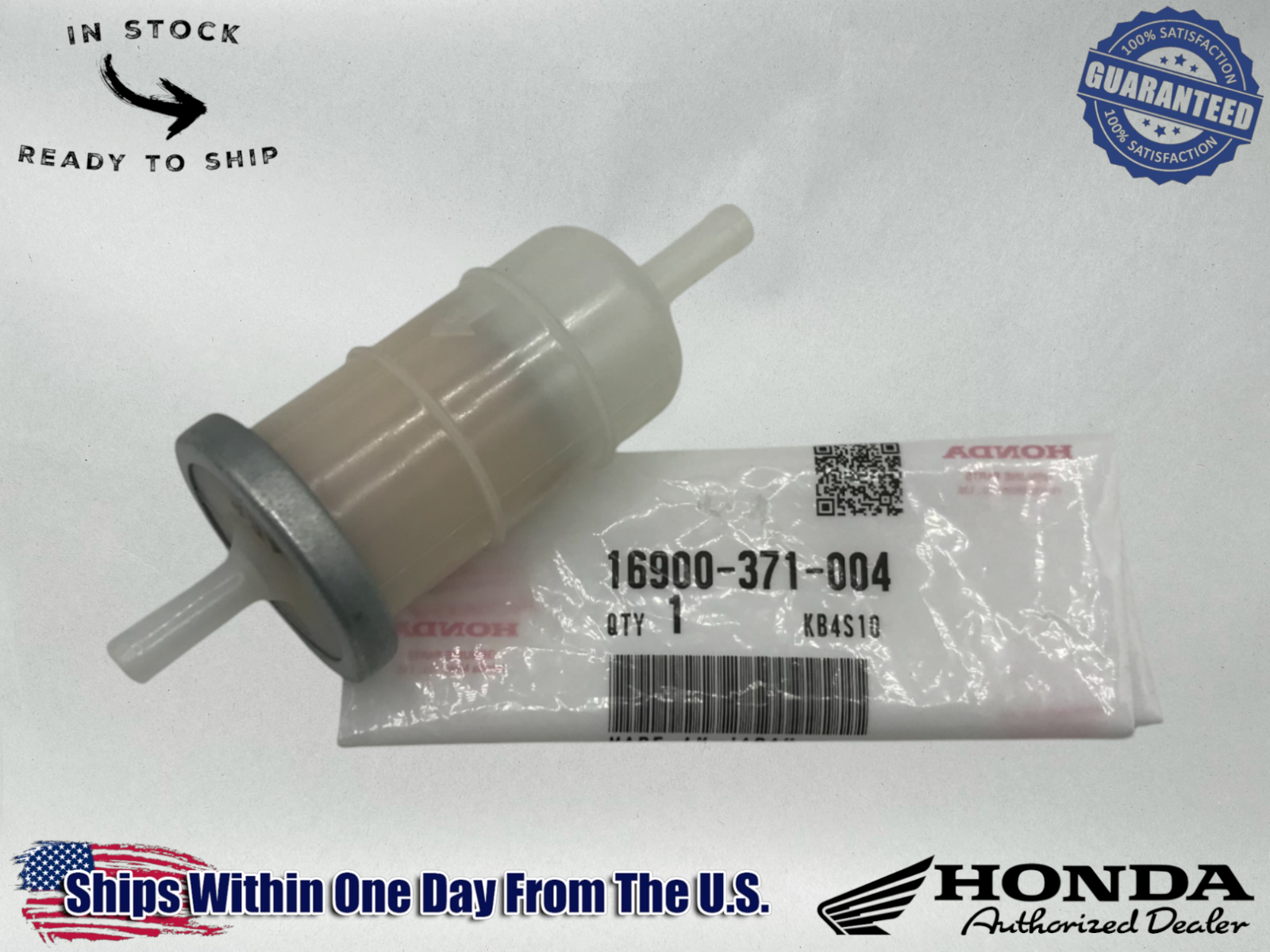 Honda OEM Fuel Filter VF VT500/700/750/1100 Gas Petrol A131 16900-371-004