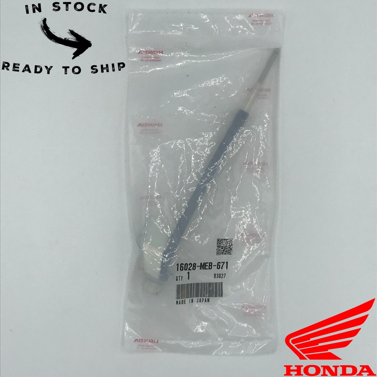 Genuine OEM Honda Idle Screw Cable Set 16028-MEB-671