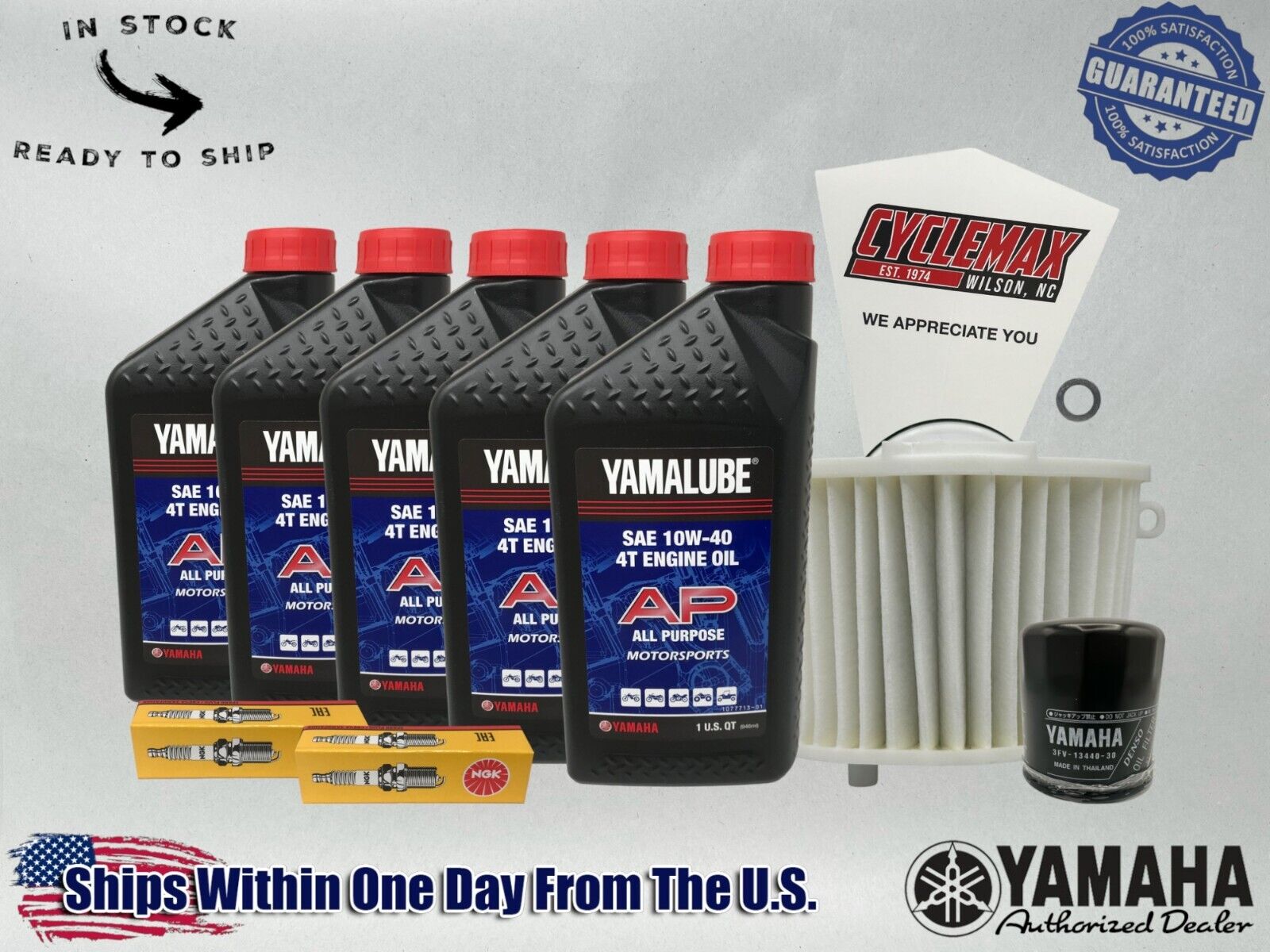 Cyclemax Standard Yamalube Tune-Up Kit fits 1999-2003 Yamaha ROAD STAR XV1600