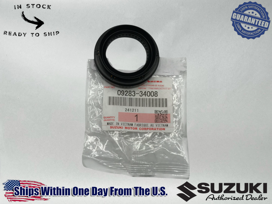 Suzuki OEM Secondary Drive Oil Seal Eiger King Quad Vinson 09283-34008