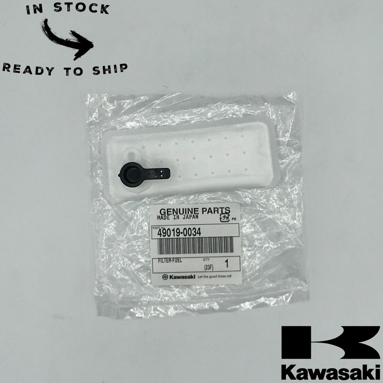 Genuine OEM Kawasaki Fuel Filter 49019-0034