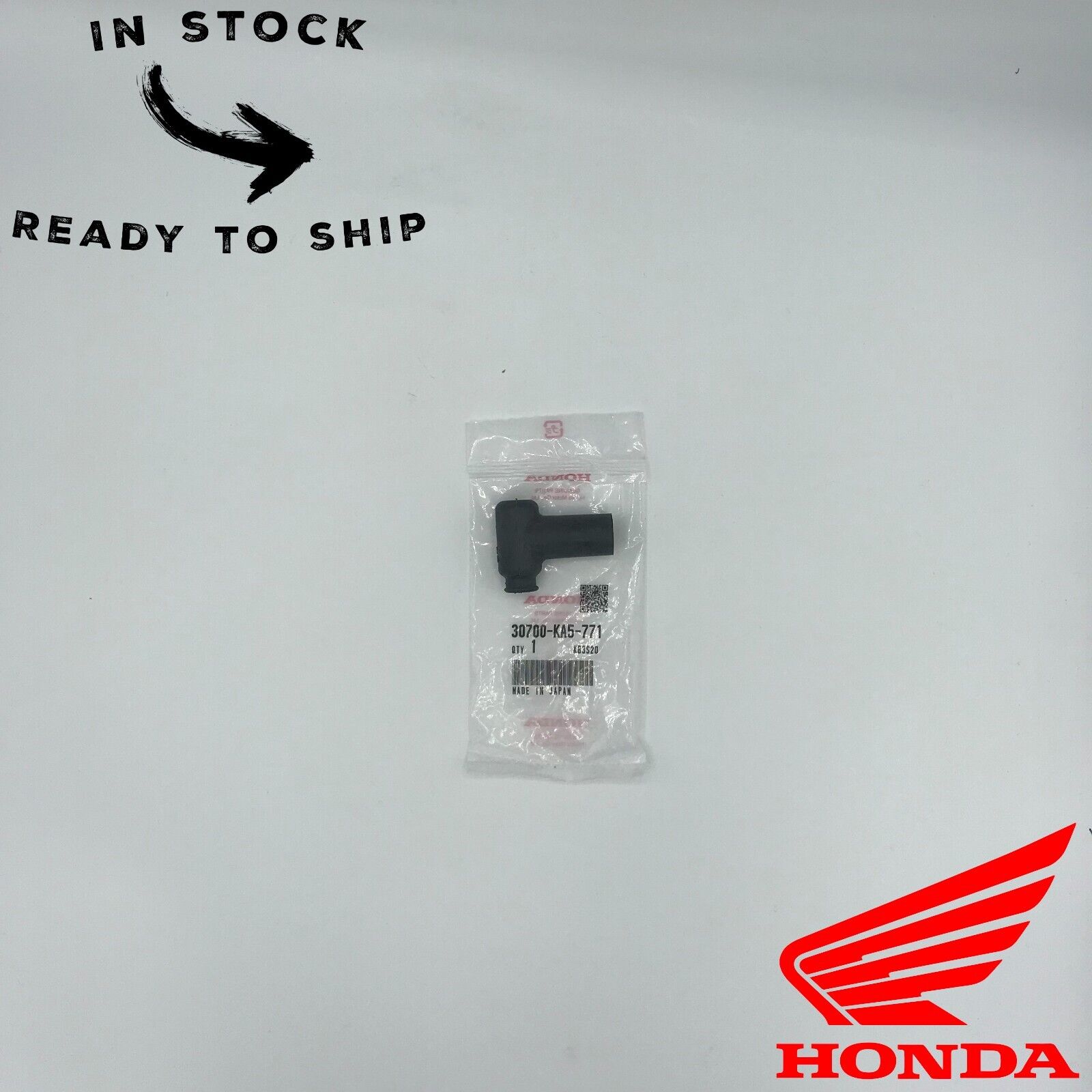 Genuine OEM Honda Spark Plug Cap 30700-KA5-771