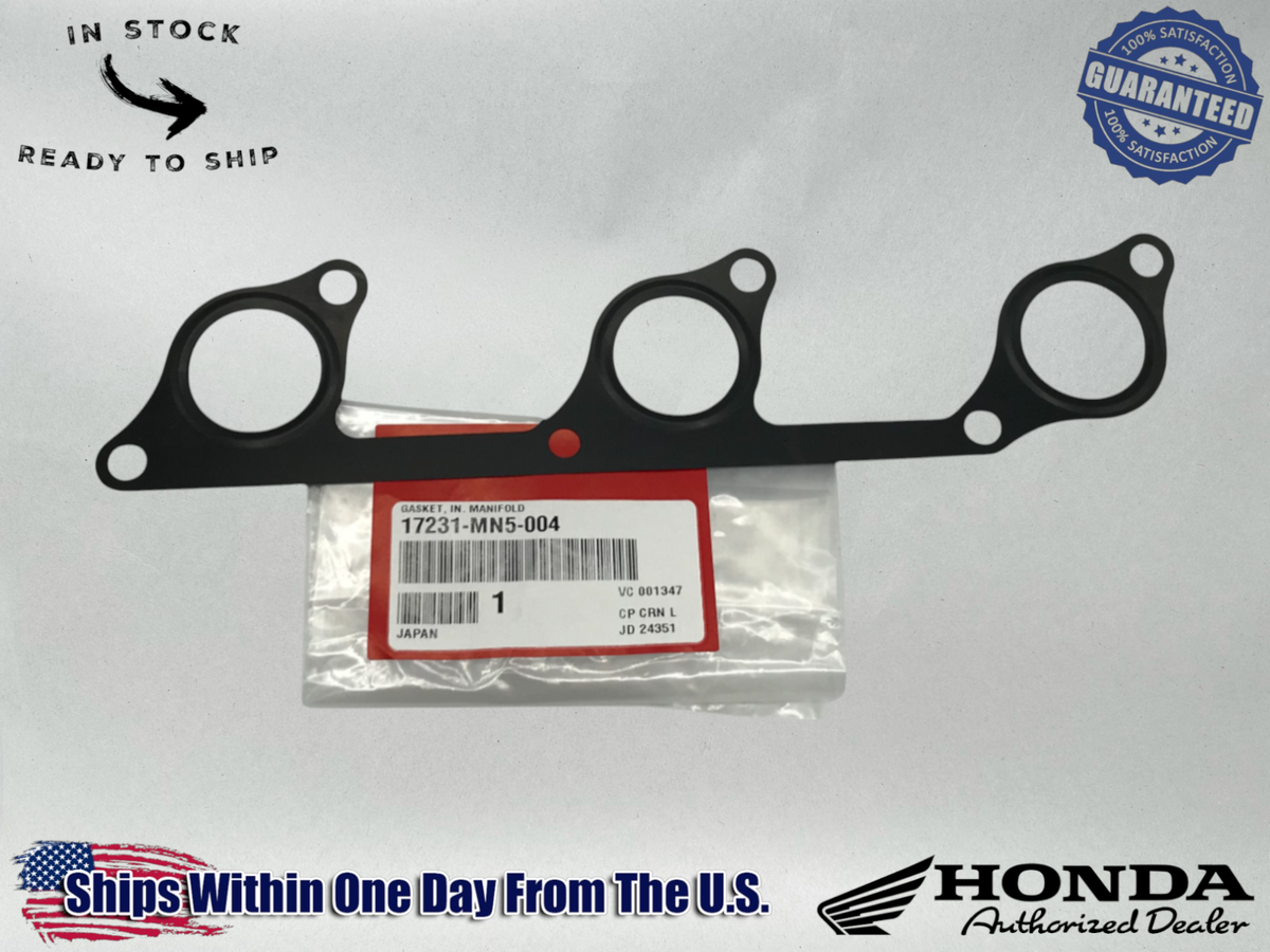 Honda Intake Manifold to Head Gasket GL1500 A I SE Goldwing 17231-MN5-004