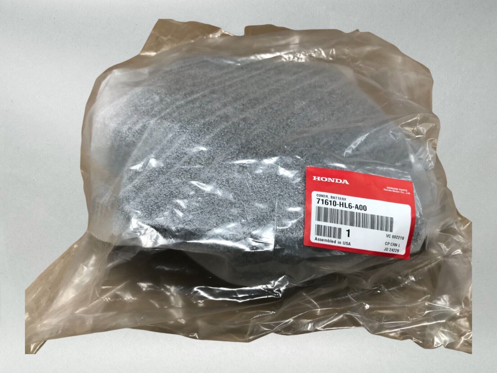 Honda OEM BATTERY COVER 2019-2024 TALON 1000 71610-HL6-A00