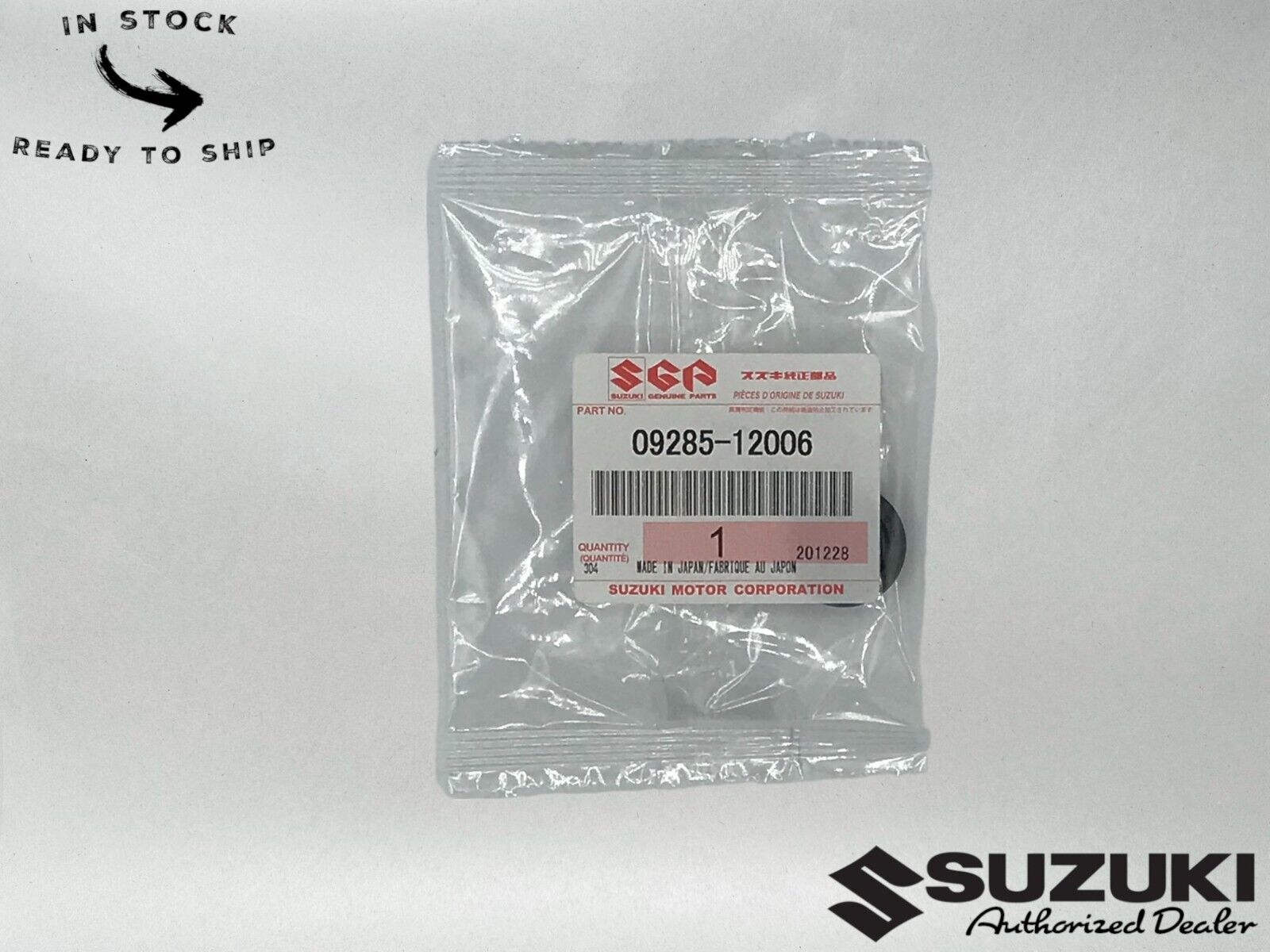 Suzuki Genuine OEM Oil Seal 09285-12006